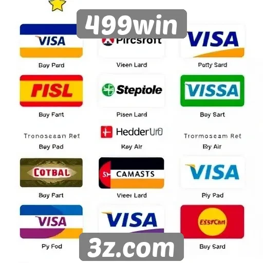 Variedade de métodos de pagamento no 499win